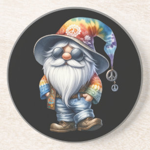 Hippie Kabouter Zandsteen Onderzetter