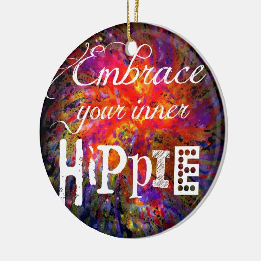 Hippie Keramisch Ornament (Links)