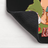 Hippie laat het gnoom worden muismat (Hoek)