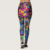 Hippie-Leggings Leggings (Achterkant)