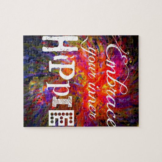 Hippie Legpuzzel (Horizontaal)