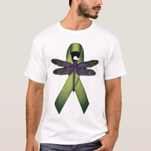 Hippie Libelle Groene Lint Cerebrale Verlamming Be T-shirt