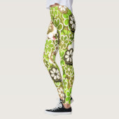 Hippie Limoen Floating Floral patterned | LEGGINGS (Links)
