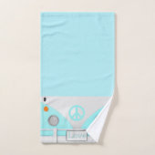 Hippie Love Bus Towel Set Bad Handdoek (Handdoek)
