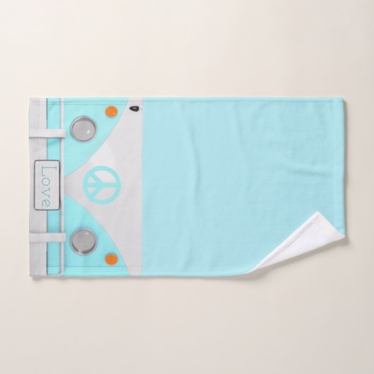 Hippie Love Bus Towel Set Bad Handdoek (Handdoek)
