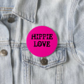 hippie love ronde button 7,6 cm (In situ)