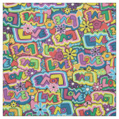 Hippie Love (Tucksgiving) Stof (Swatch)