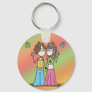 Hippie Lovers Sleutelhanger