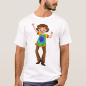 Hippie Man T-shirt (Voorkant)