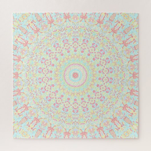 Hippie Mandala   Legpuzzel (Verticaal)