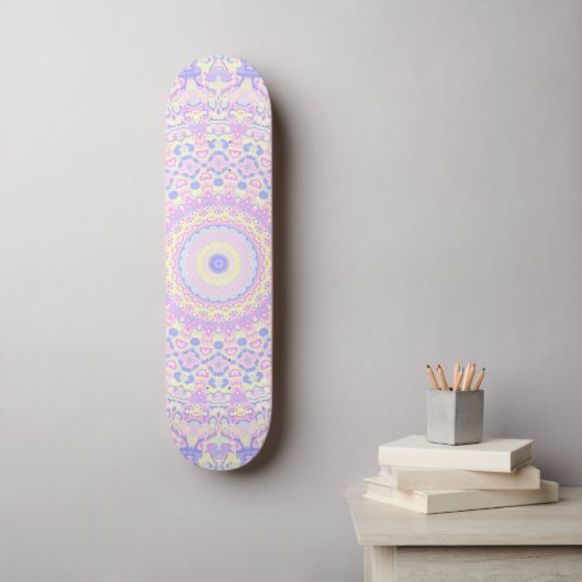 Hippie Mandala Persoonlijk Skateboard (Muurkunst)