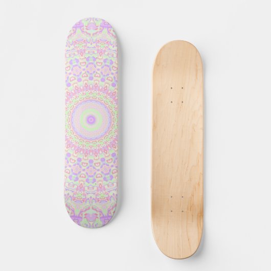 Hippie Mandala Persoonlijk Skateboard (Voorkant)