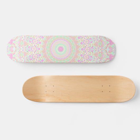 Hippie Mandala Persoonlijk Skateboard (Horizontaal)