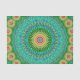 Hippie mandala tissuepapier