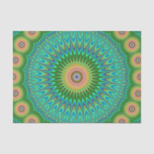 Hippie mandala tissuepapier