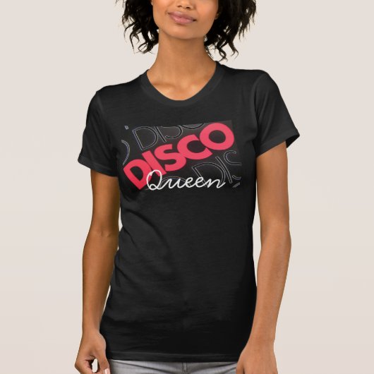 Hippie Mania Disco Queen Cute T-shirt (Voorkant)