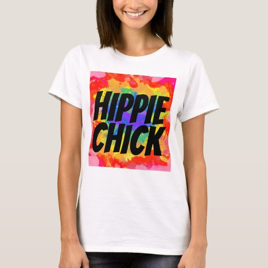 HIPPIE MEISJE TANKTOPS (Voorkant)
