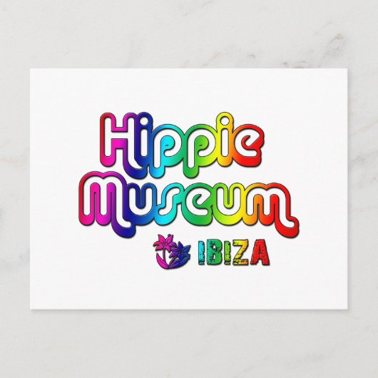 Hippie Museum Ibiza Briefkaart (Voorkant)