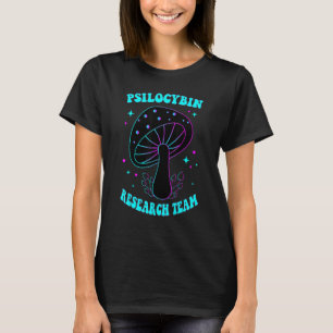 Hippie paddenstoel Shirt, Groovy Psilocybin Resear T-shirt