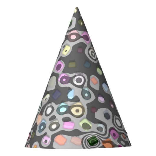 Hippie party petten feesthoedjes (Voorkant)