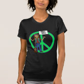 Hippie Peace Love and Unity T-shirt (Voorkant)