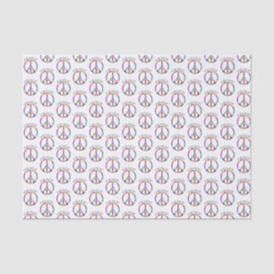 Hippie Peace Rainbow-weefselpapier Tissuepapier