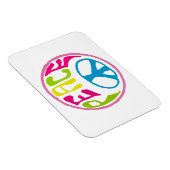 Hippie Peace Sign Magneet (Rechterzijde)