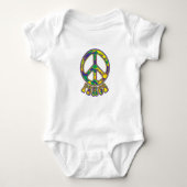 Hippie Peace Sign Romper (Voorkant)