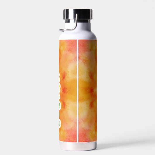 Hippie Peace Tie Dye Love Tumbler Bottle Waterfles (Rechts)