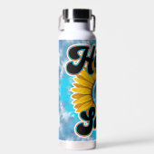 Hippie Peace Tie Dye Soul Tumbler Bottle Waterfles (Voorkant)