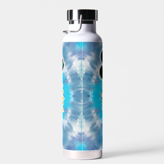 Hippie Peace Tie Dye Soul Tumbler Bottle Waterfles (Rechts)