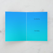 Hippie Peace Wenskaart Kaart (Binnen)