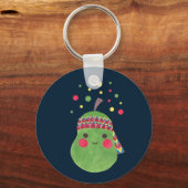 Hippie Pear Sleutelhanger (Voorkant)