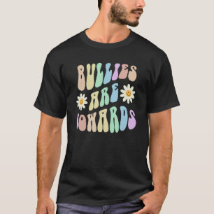 Hippie PESTERS ZIJN LAFAARDS Retro Stop Pesten Keu T-shirt