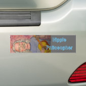 Hippie Philosopher Bumpersticker (Op auto)