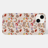 Hippie-pictogrampatroon Case-Mate iPhone Case (Achterkant (horizontaal))