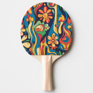 Hippie Ping Pong Paddle Tafeltennisbatje