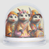 Hippie Possum Vrienden Sneeuwbol (Voorkant)