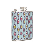 HIppie Psychedelic Ogen Trippy Kleurrijk Heupfles (Rechts)