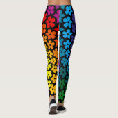Hippie Psychedelic Patterned van 60 | LEGGINGS (Achterkant)