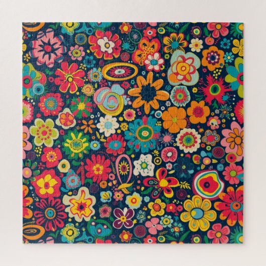 Hippie-puzzel Legpuzzel (Verticaal)