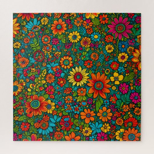 Hippie-puzzel Legpuzzel (Verticaal)