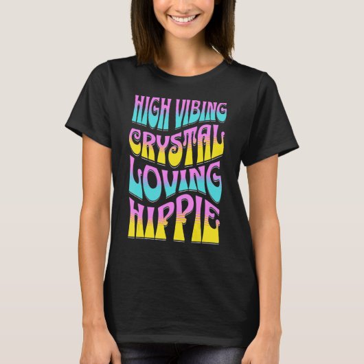 Hippie Retro Chakra Vi T-shirt (Voorkant)