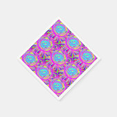 Hippie Retro chill out abstracte kunst Servet (Hoek)