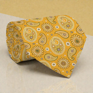 Hippie Retro Gele Paisley Das