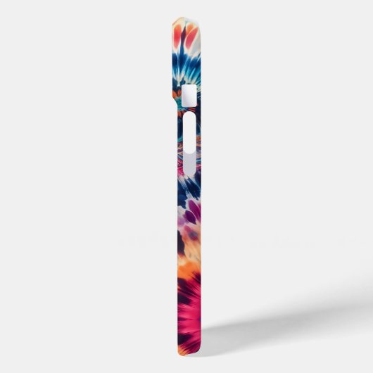 Hippie Retro Stropdas-kleurstof monogram Case-Mate iPhone Case (Achterkant / Links)