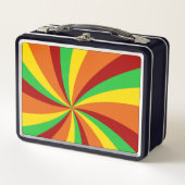  Hippie Retro Style Swirls Patroon (Voorkant)