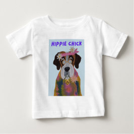 Hippie Saint Bernard Meisje