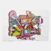 Hippie Santa Couple Theedoek (Horizontaal)