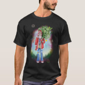 Hippie Santa Peace & Love T-shirt (Voorkant)